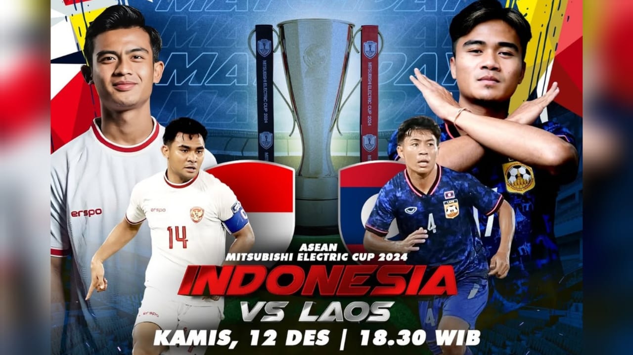 Preview Indonesia vs Laos Piala AFF 2024 'Wajib Pesta di Rumah Sendiri'