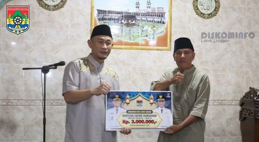 Wali Kota Lubuk Linggau Safari Ramadhan di Masjid Al-Jihad Kelurahan Bandung Kiri