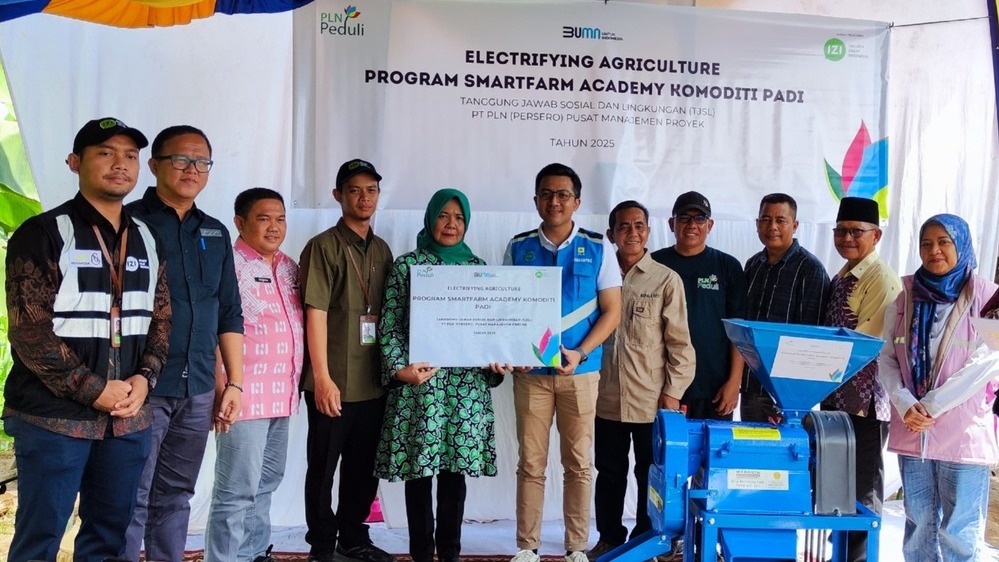 Electrifying Agriculture untuk Ketahanan Pangan, PLN Luncurkan Program Smartfarm Academy