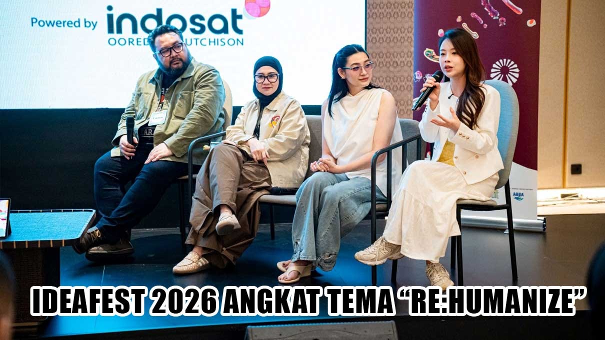 GOKIL PARAH! IdeaFest 2026 Balik Lagi Angkat 'Re:Humanize', AI Jangan Bikin Kita Jadi Robot Beneran!