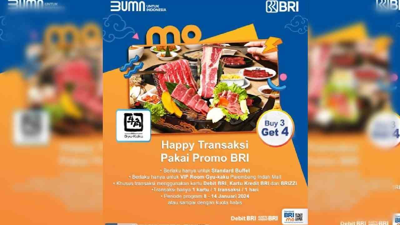 Pecinta Kuliner Jepang Merapat! Ada Happy Transaksi Pakai Promo BRI 