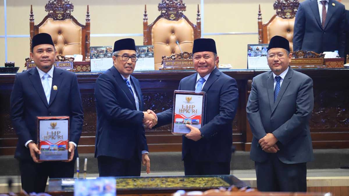 Cetak Rekor 12 Kali Berturut-Turut! Herman Deru Sukses Amankan Opini WTP dari BPK RI untuk Sumsel
