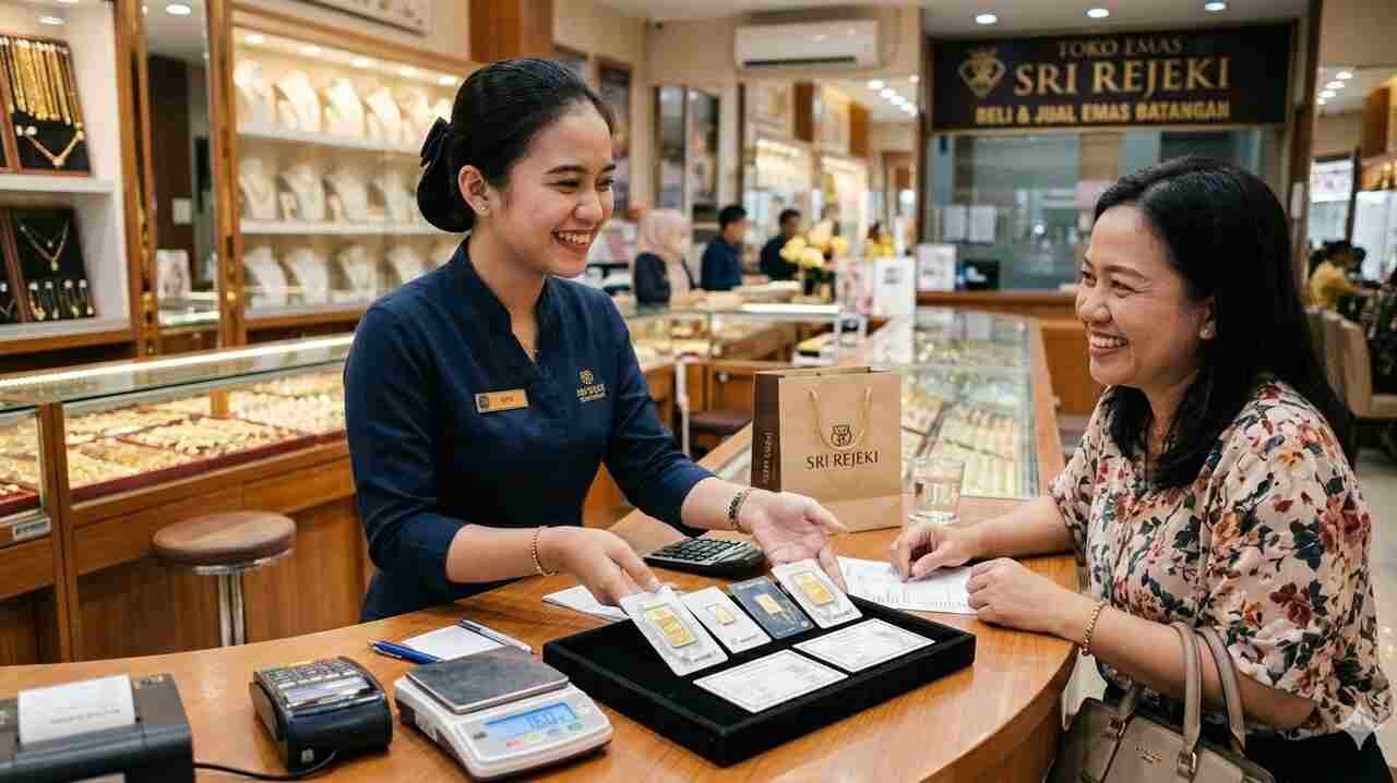 Emas Kembali Turun di Pegadaian, Ini Daftar Harga Terbaru Antam, UBS, dan Galeri24