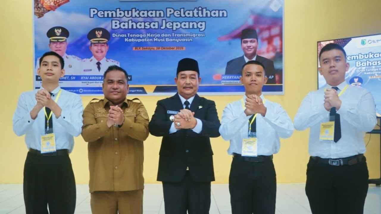 Siapkan Generasi Muda Unggul, Pemkab Muba Luncurkan Pelatihan Bahasa Jepang