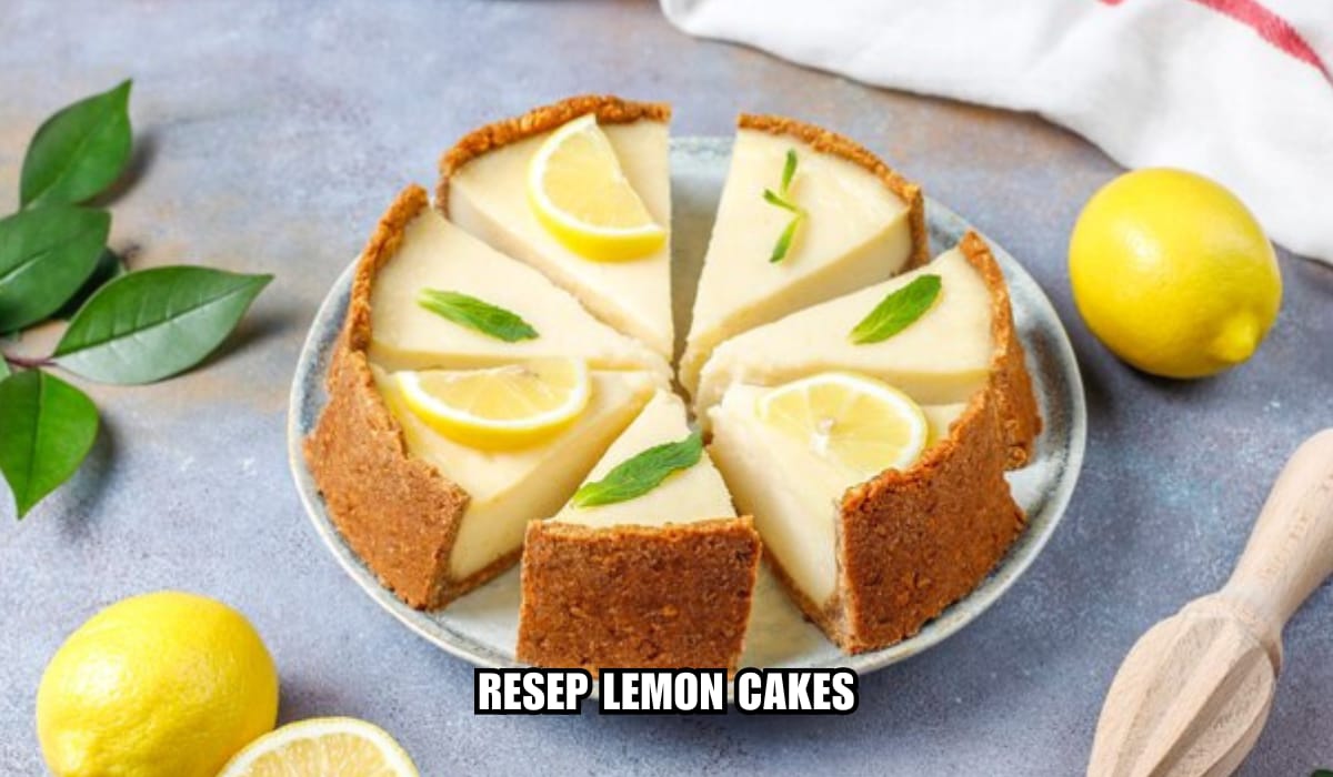 Moist Harum Enak Banget! Resep Cake Lemon Lembutnya Pol, Dijamin Anti Gagal
