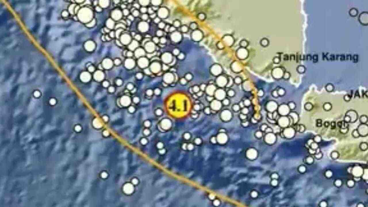 Gempa Magnitudo 4,1 Guncang Pesisir Barat Lampung Pagi Ini, Tak Berpotensi Tsunami