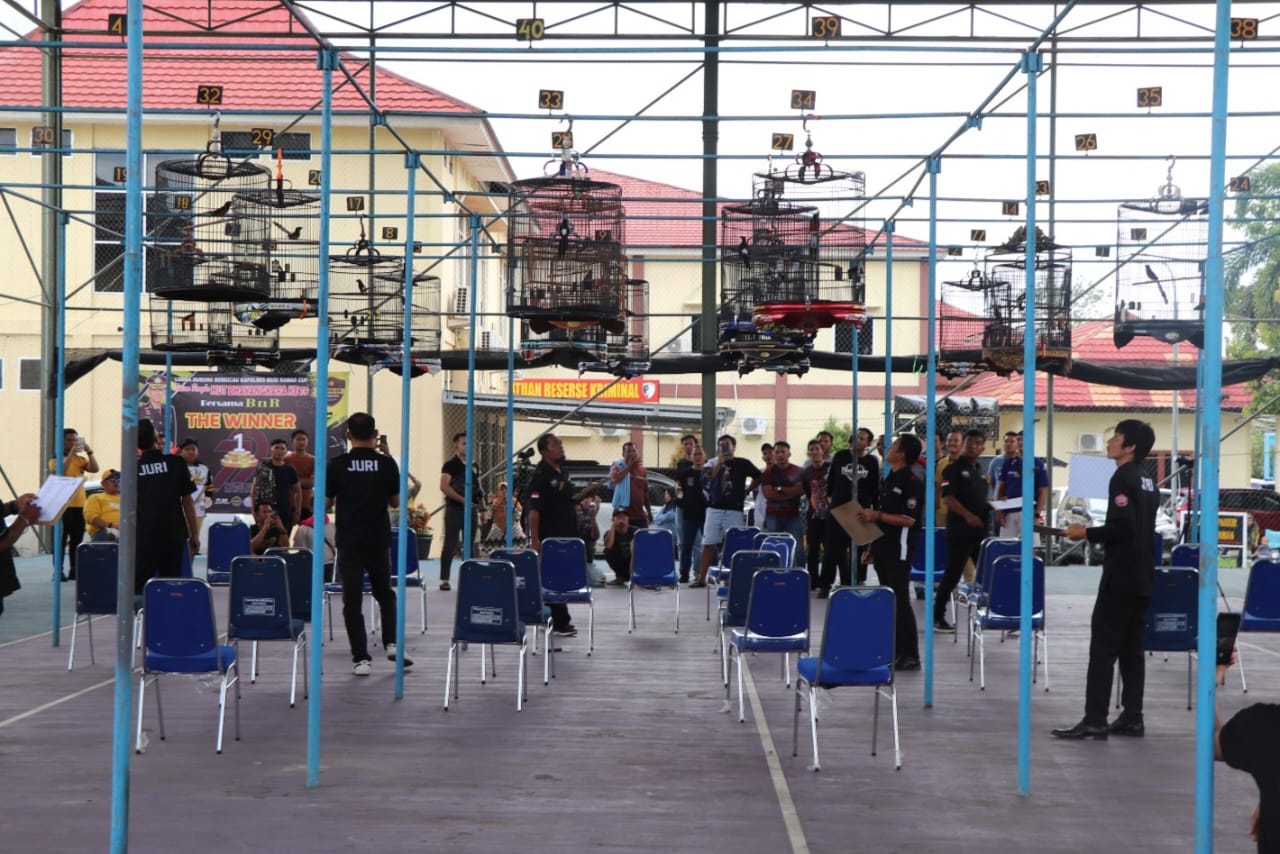 Kapolres Musi Rawas Buka Secara Resmi Lomba Burung Berkicau