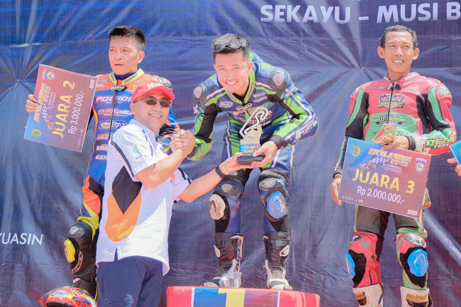 Rony Aja Atlet Binaan PPLPD Muba Raih Waktu Tercepat di Skyland Prix Open 2022