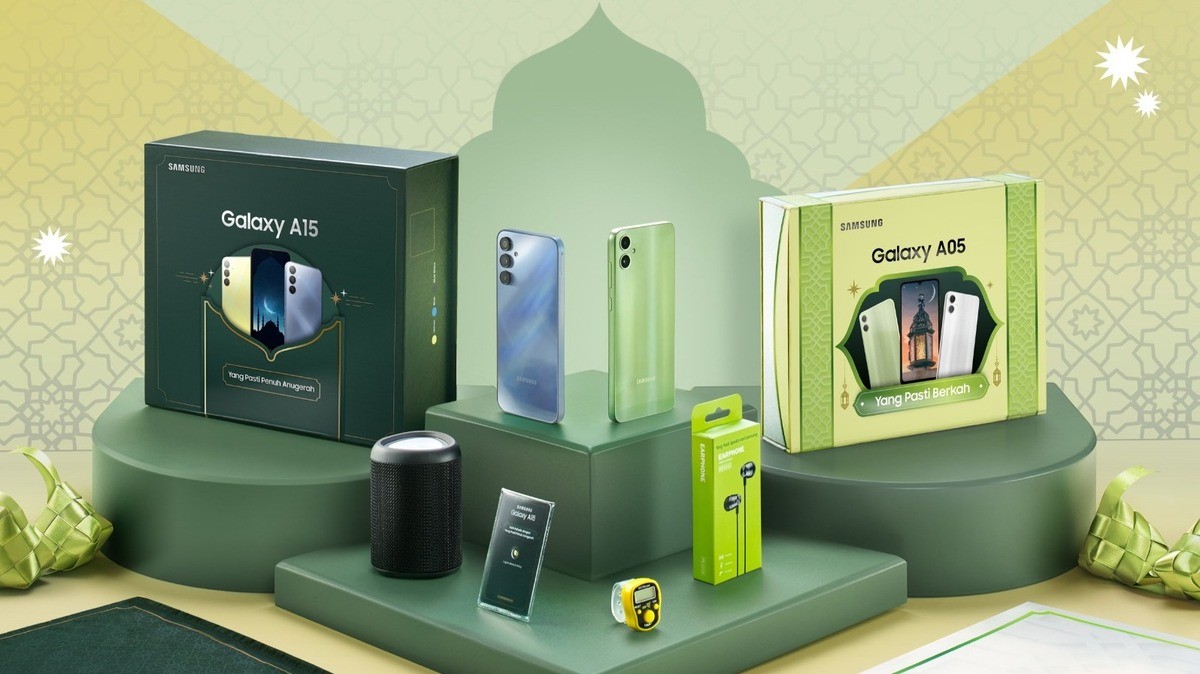 Momen Ramadan Jadi Bermakna Bersama Samsung Galaxy A05 dan A15