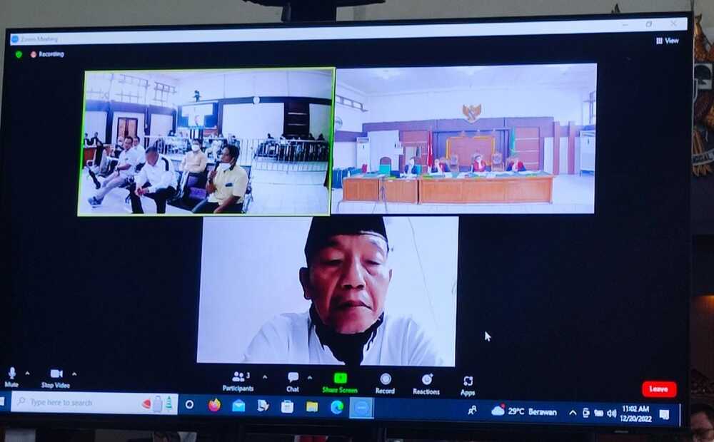 Kasus Dugaan Korupsi Ganti Rugi Tol Kapal Betung, Oknum Kades di Banyuasin Dituntut Penjara 3 Tahun 6 Bulan