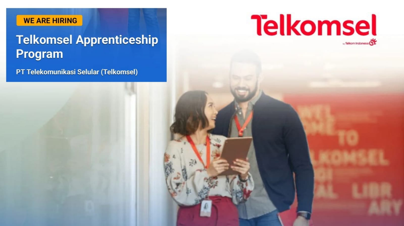 Lowongan Kerja Terbaru BUMN Telkomsel 'Apprenticeship Program' untuk Fresh Graduate atau Berpengalaman!