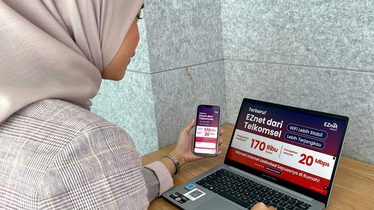 Telkomsel Luncurkan EZnet: Internet Rumah Stabil, Cepat, dan Ramah di Kantong