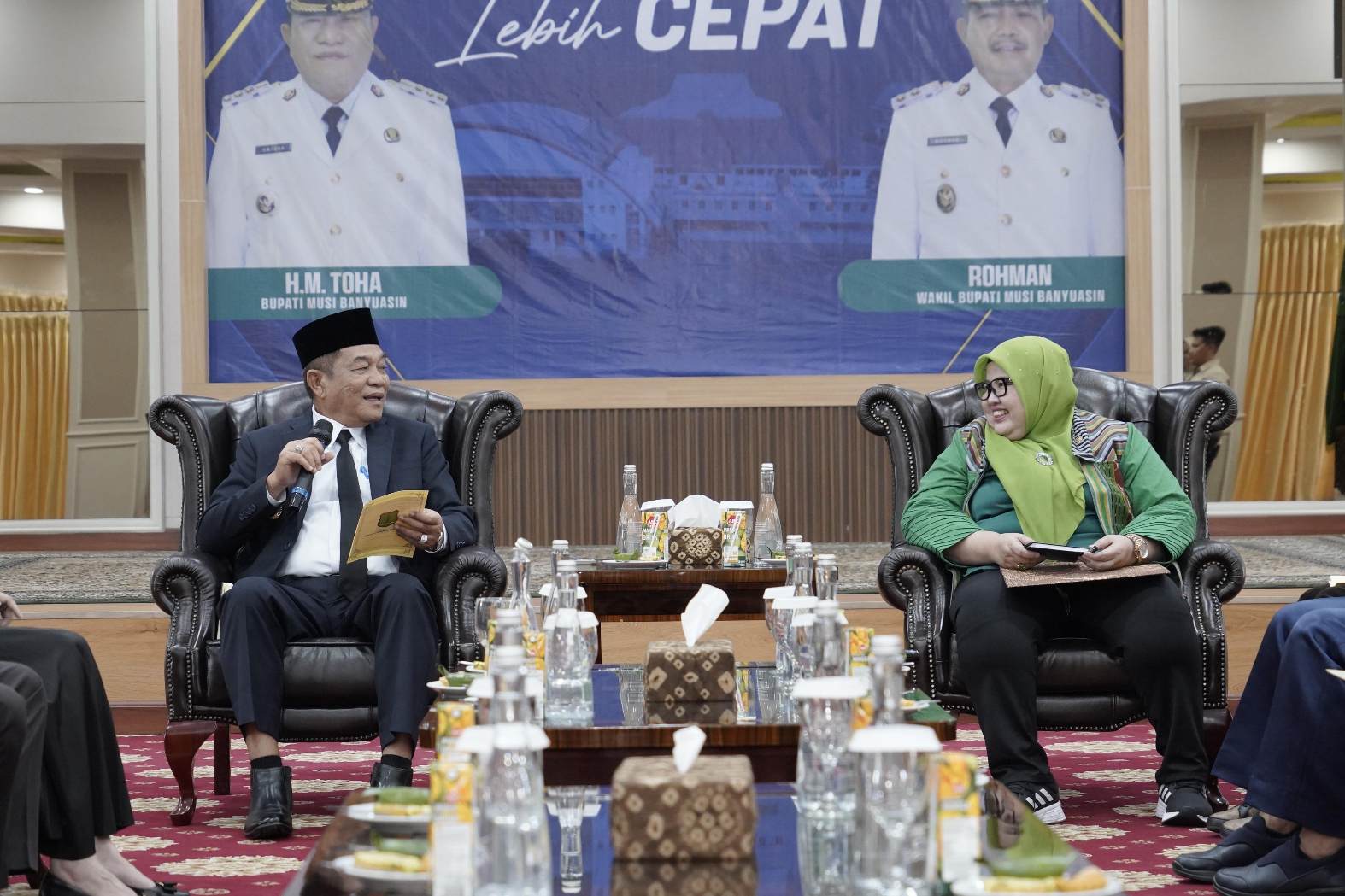 Terima Kunker Komisi 1 DPRD Sumsel, Bupati Muba Sampaikan Masalah Ini