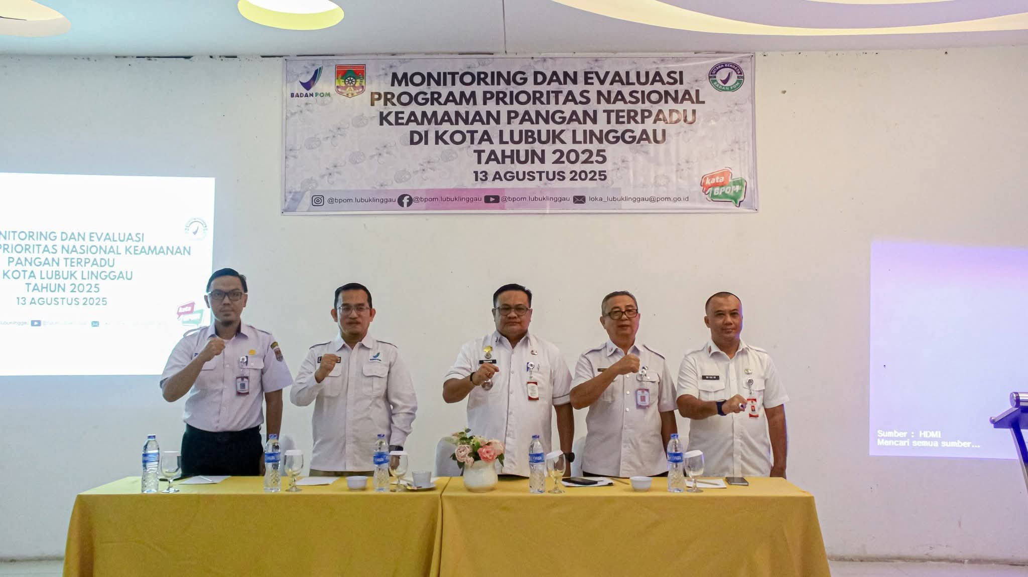 Sekda Kota Lubuk Linggau H Trisko Defriyansa: Keamanan Pangan, Fondasi Utama Bagi Kesehatan Masyarakat  