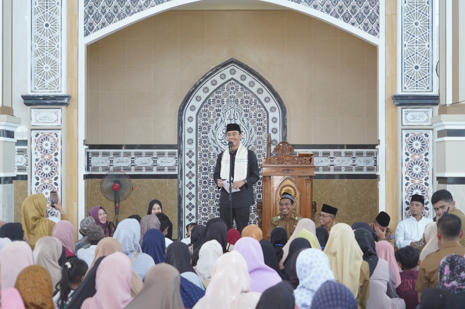 Safari Ramadan Jadi Ajang Pemkab OKI Serap Aspirasi dan Salurkan Bantuan