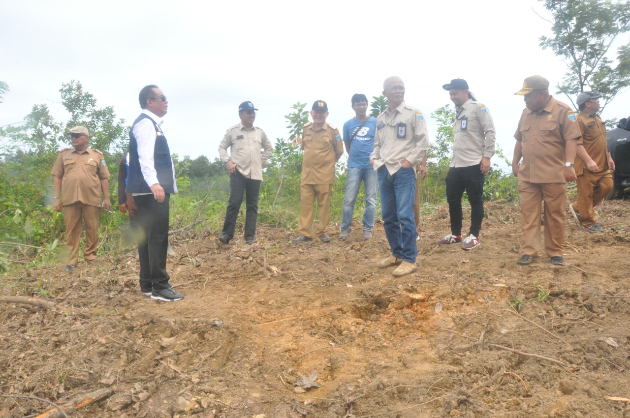 Bupati Lahat Tinjau Lokasi Pembangunan Empat Venue