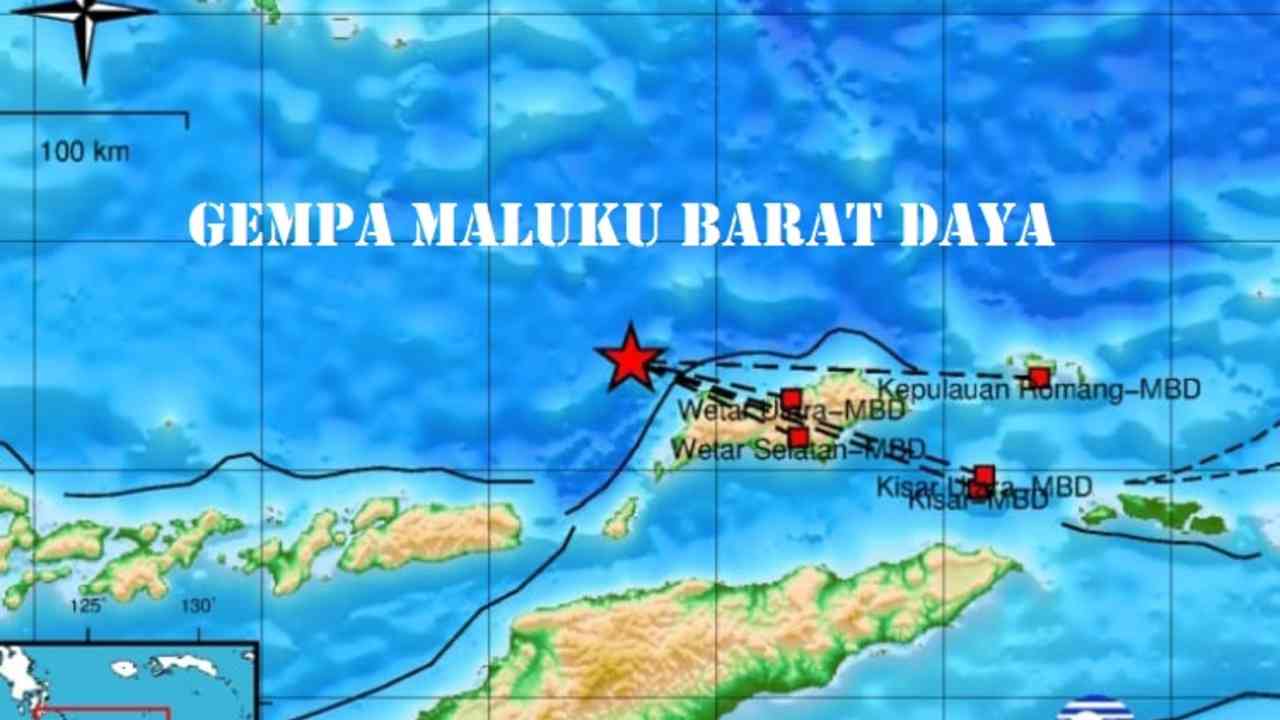 Pagi Ini Gempa 3.8 Magnitudo Guncang Maluku Barat Daya, Cek Update Pusat Gempa Regional IX Ambon