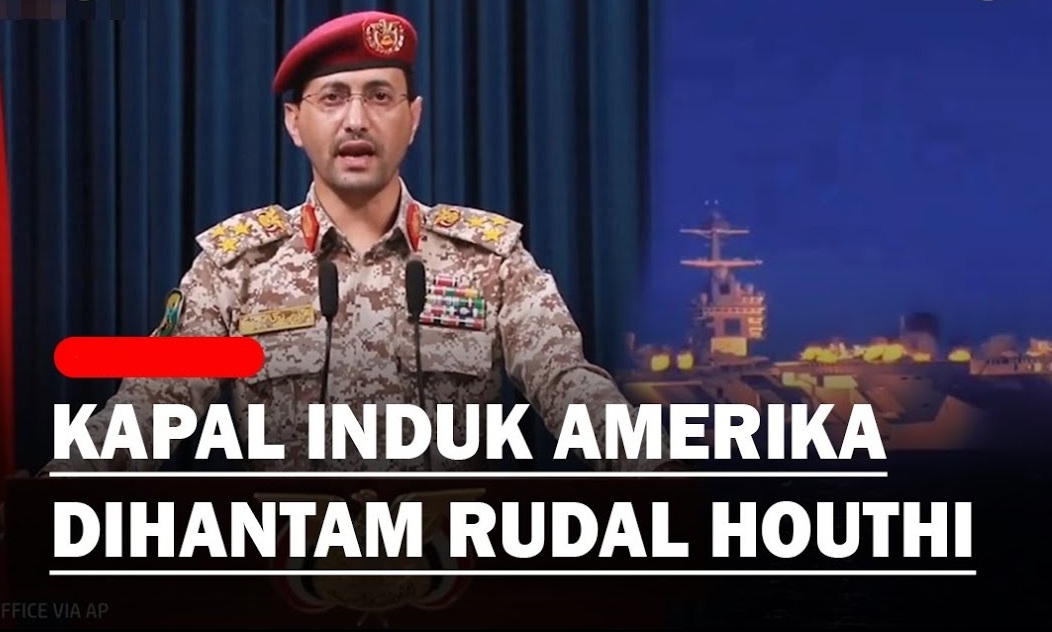 Houthi Tingkatkan Ketegangan dengan AS dan Israel, Rudal Houthi Hantam Kapal Militer AS!