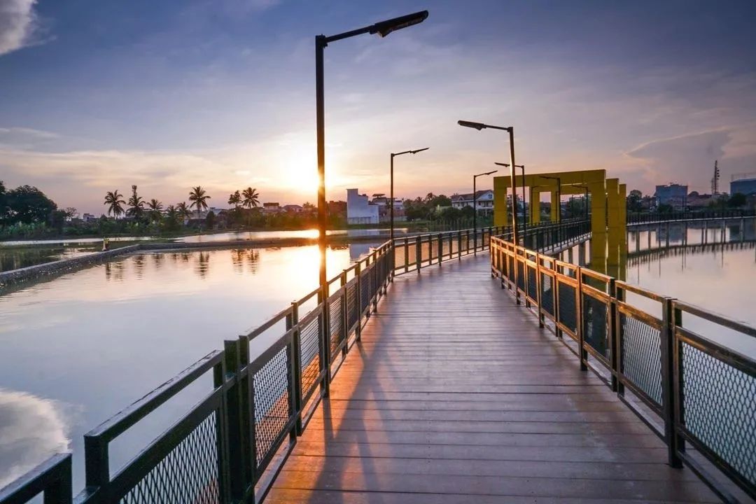 Mau Tau? Tempat Jogging Track Menyuguhkan Sunset yang Memikat di Kota Sekayu