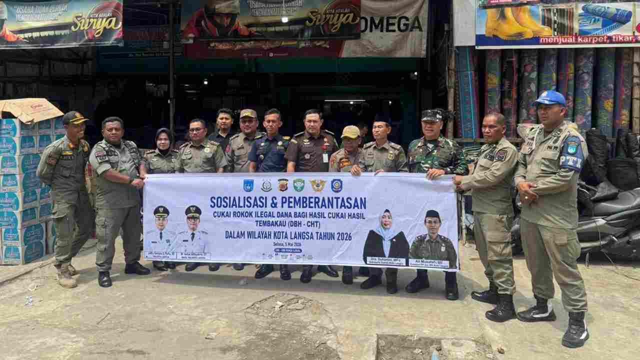 Bea Cukai Langsa Gencar Razia Rokok Ilegal, Warung dan Toko Jadi Sasaran