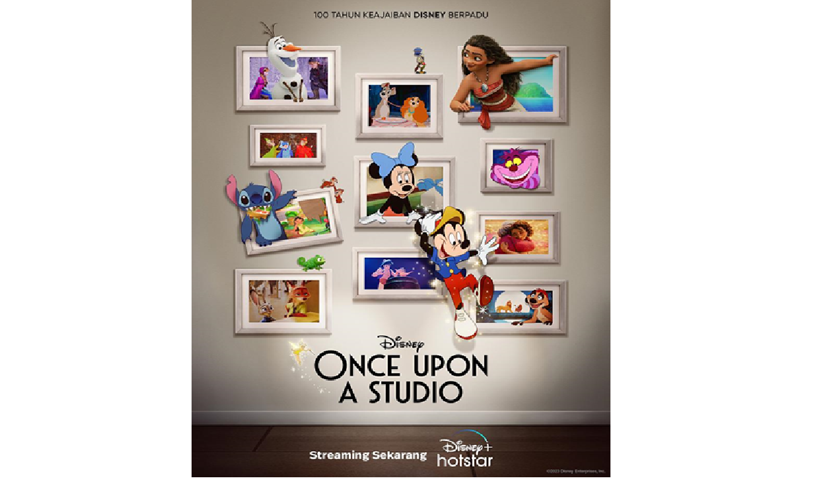 Rayakan Disney100, Disney+ Hotstar Rilis Film Pendek ‘Once Upon A Studio’