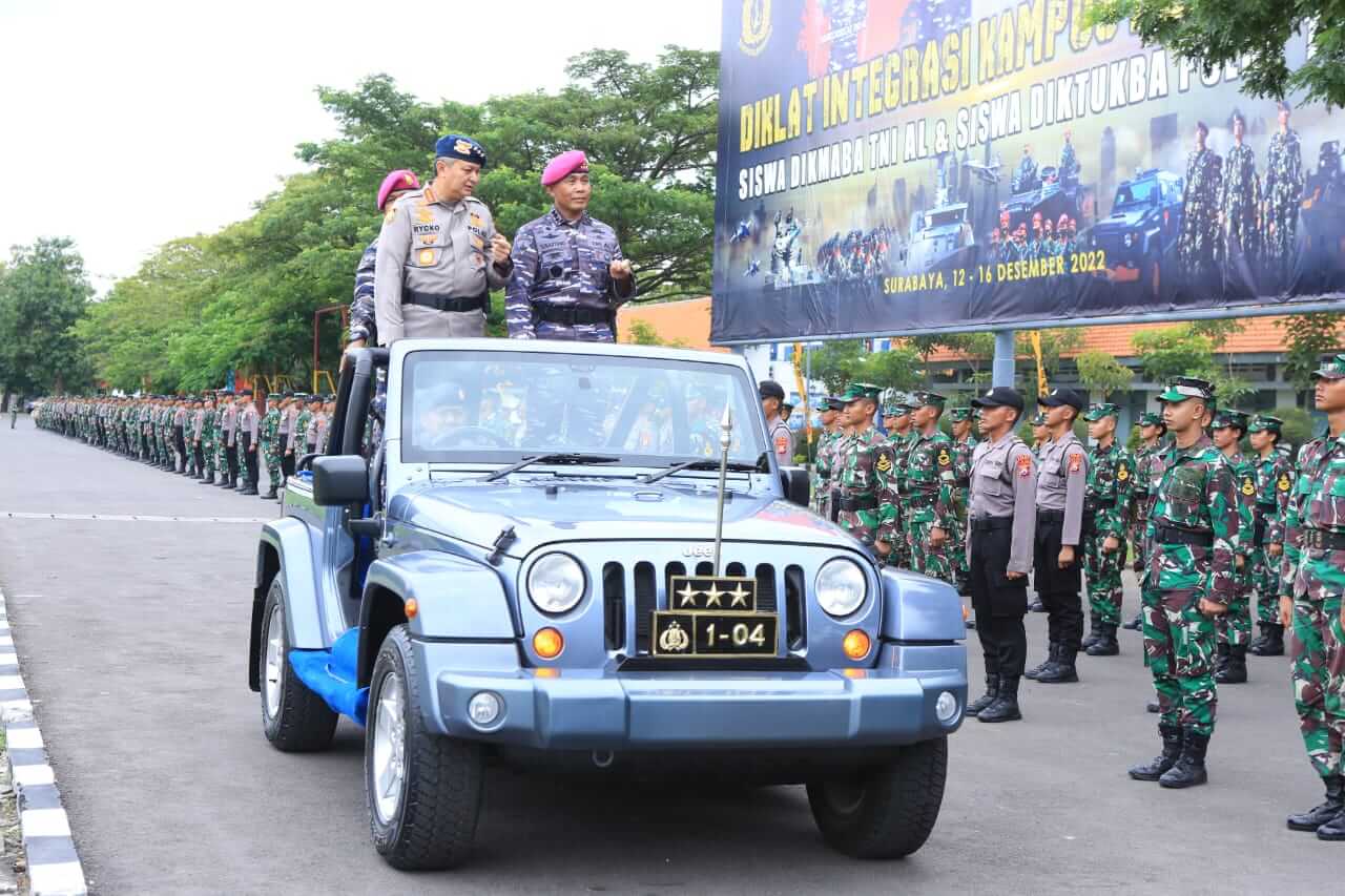 ﻿Kalemdiklat Polri Hadiri Penutupan Diklat Integrasi Kampus Kebangsaan TNI dan Polri