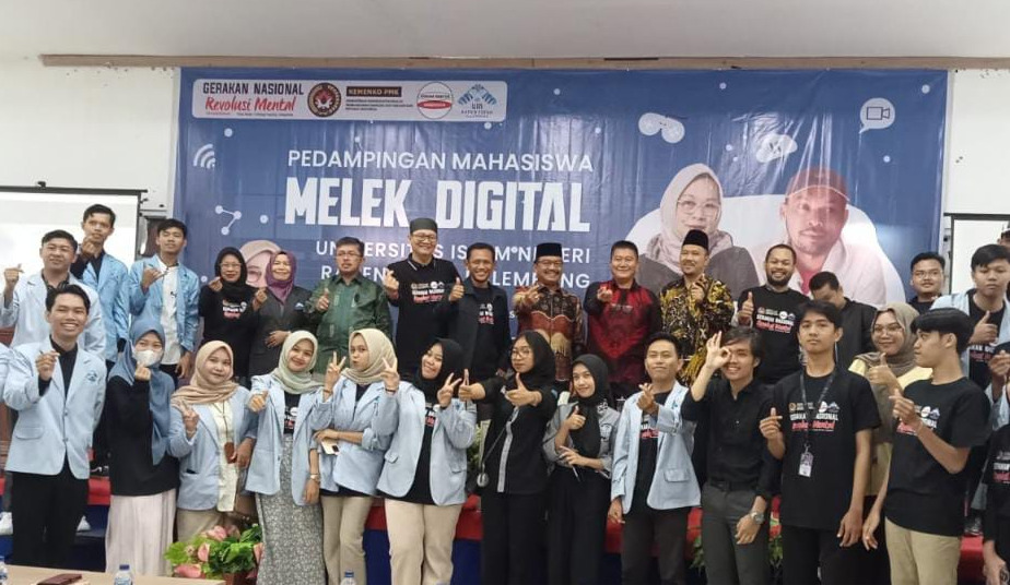 Mahasiswa UIN Raden Fatah Palembang Melek Media, Dukung Gerakan Nasional Revolusi Mental 