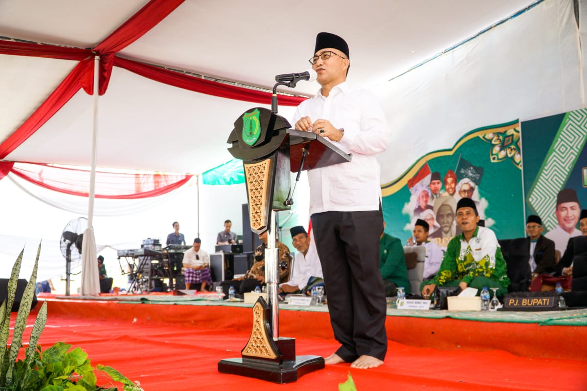 Peringatan Hari Santri di Kecamatan Tungkal Jaya, Pj Bupati Muba Hadir, Ini yang Disampaikannya