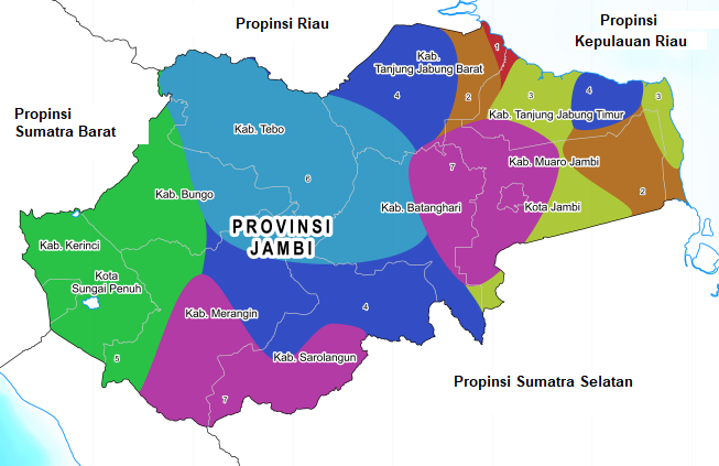 Ini 6 Daerah Paling Luas di Provinsi Jambi, Kota Jambi Tidak Termasuk