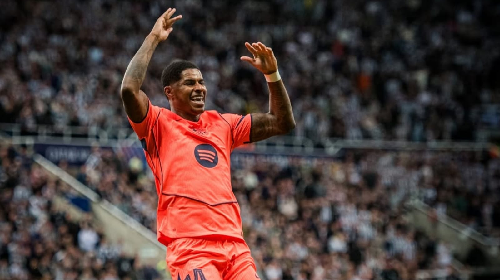 Newcastle United vs Barcelona - Pembuktian Dua Gol Rashford 