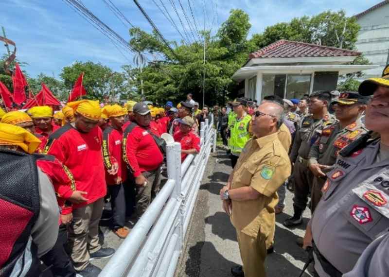 Turun ke Jalan, Kongres Aliansi Serikat Buruh Indonesia Kabupaten Muba Sampaikan Aspirasi Ini