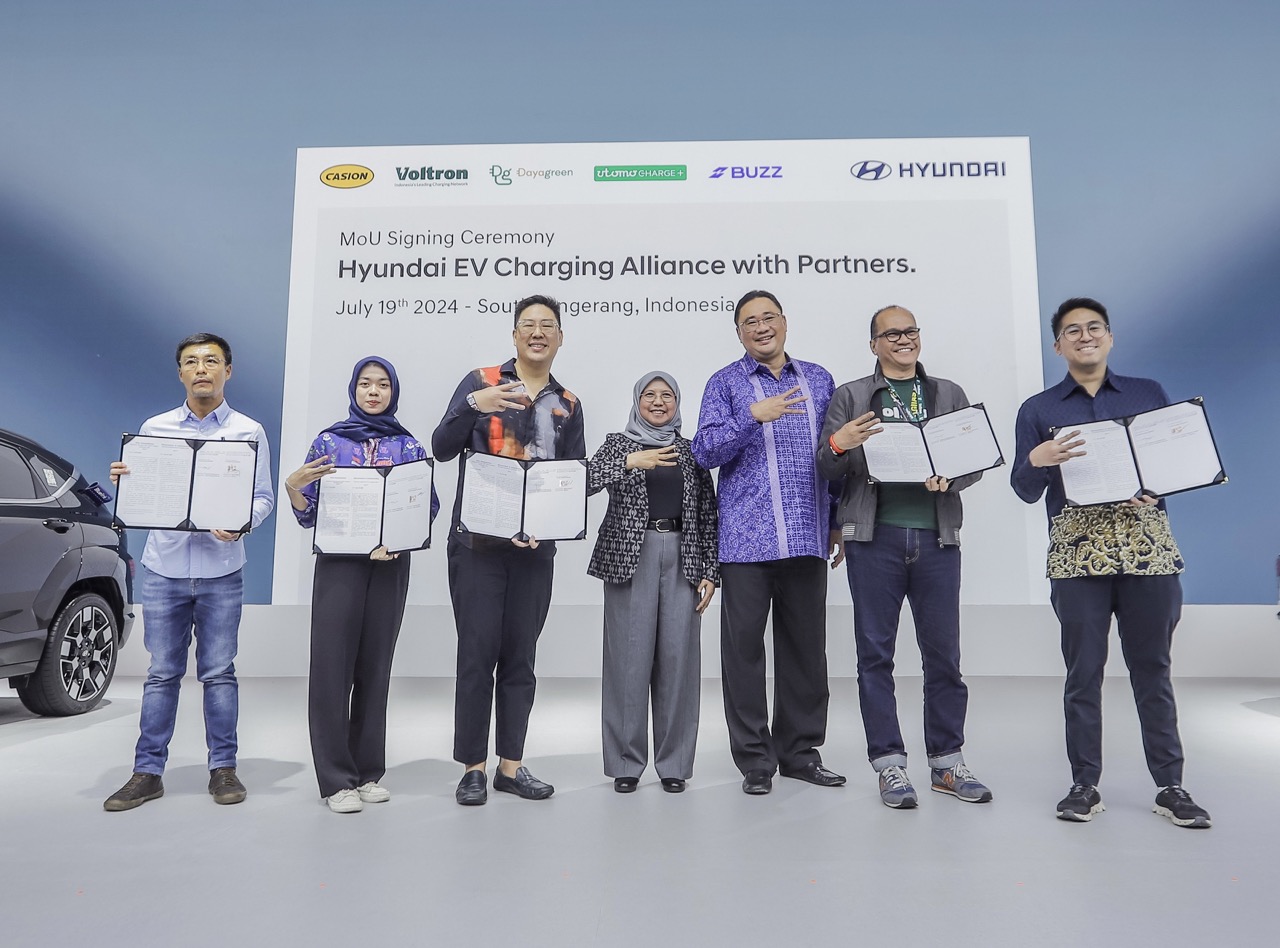Hyundai Tambah Mitra Charging Point Operator, Pengguna Kendaraan Listrik di Indonesia Semakin Mudah dan Nyaman