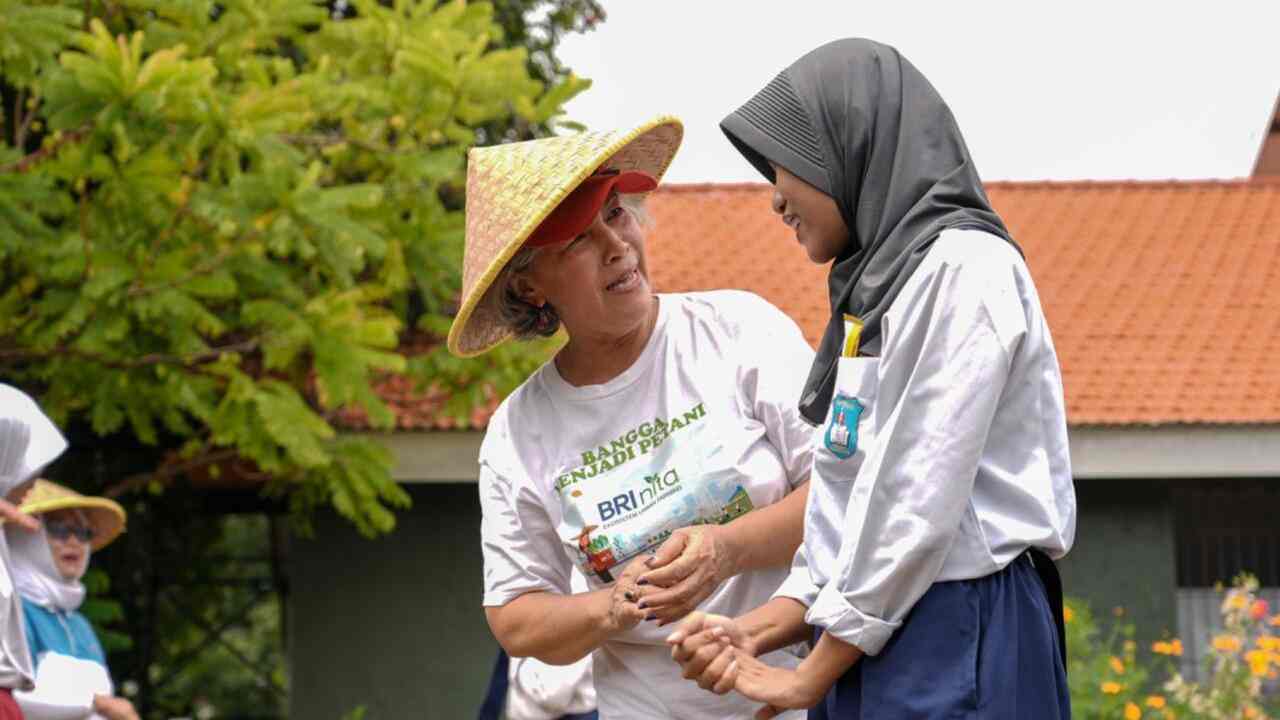 BRI Diakui atas Peran Nyata dalam Urban Farming dan Pemberdayaan  Perempuan