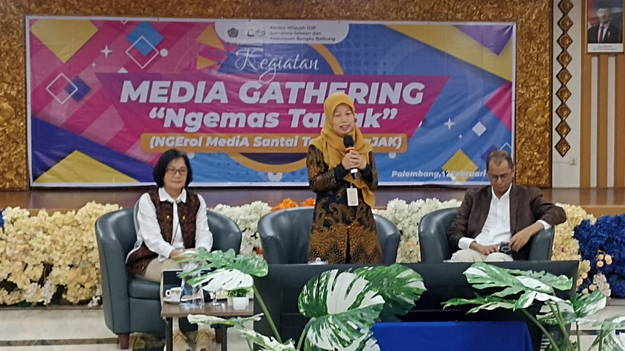Media Gathering “Ngemas Tanjak”, Perkuat Sinergi Kanwil DJP Sumsel dan Kep. Babel Bersama Insan Media