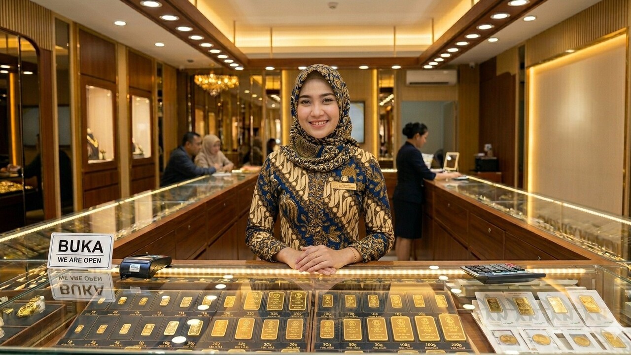 Harga Emas Hari Ini Turun Serempak di Pegadaian, Cek Daftarnya