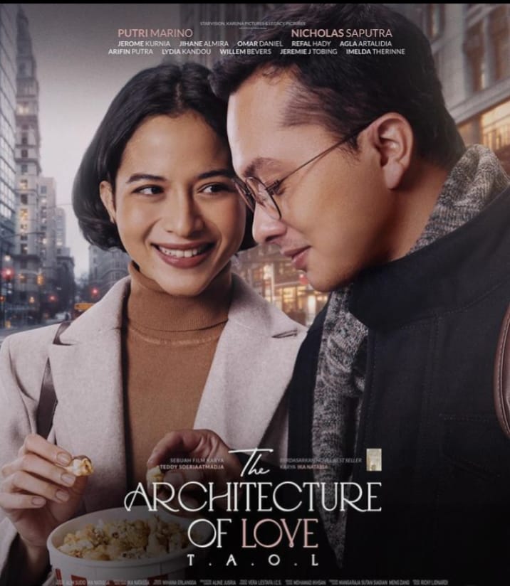 Review Film The  Architecture of Love yang Hadirkan Keindahan New York, dan Kepiawaian Akting Nicholas Saputra