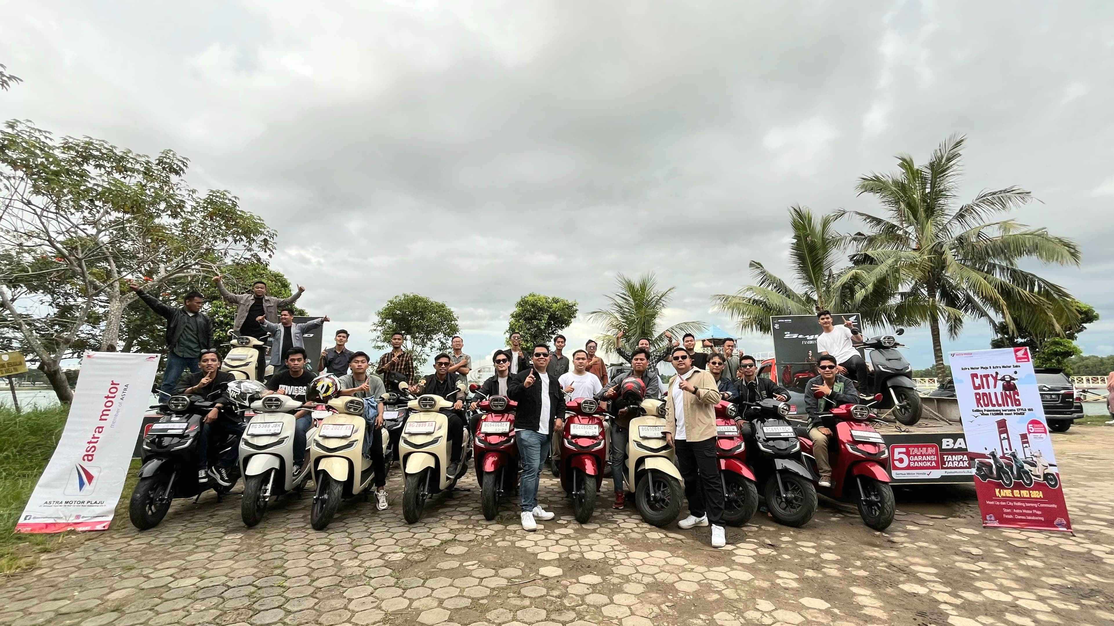 Honda City Rolling Stylo 160, Ajak Bikers Rasakan Experience Berkendara dengan Skutik Premium Terbaru Honda