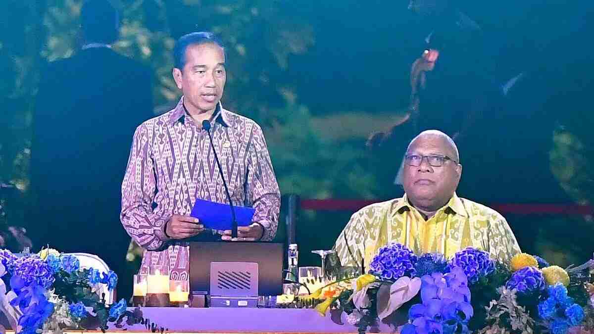 Presiden Jokowi Jamu Santap Malam Para Pemimpin dan Delegasi KTT WWF Ke-10 di GWK