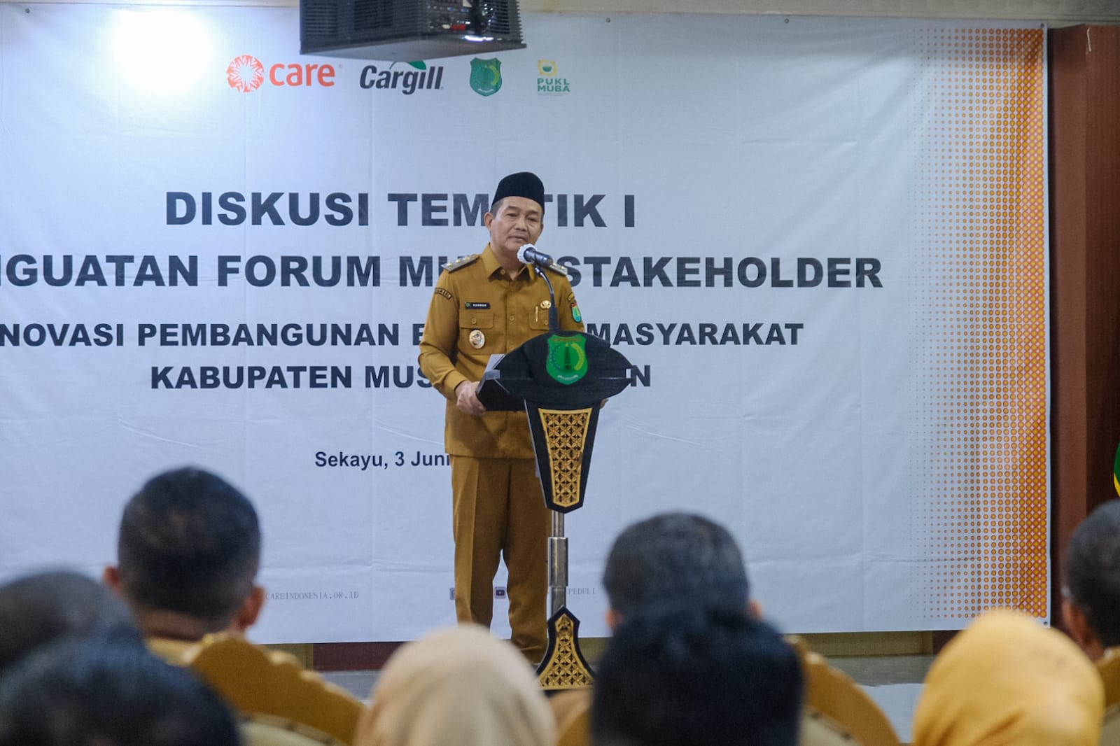 Komitmen Pemkab Muba Bangun Tata Kelola Berkelanjutan Berbasis Masyarakat