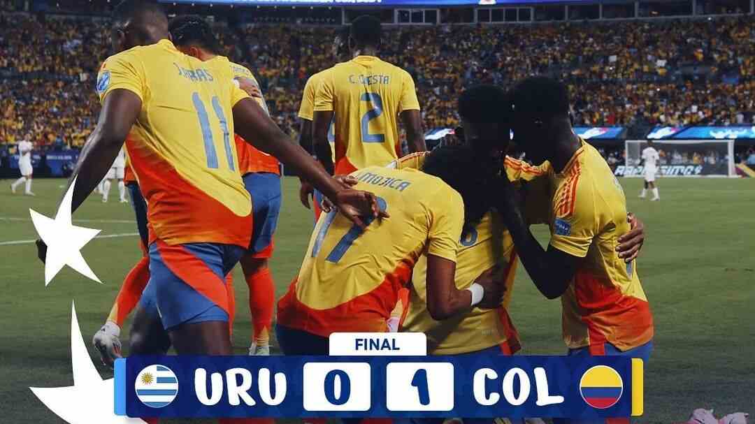 Hasil Semifinal Copa America 2024: Kolombia vs Uruguay, 10 Pemain Bawa La Tricolor Melaju ke Final