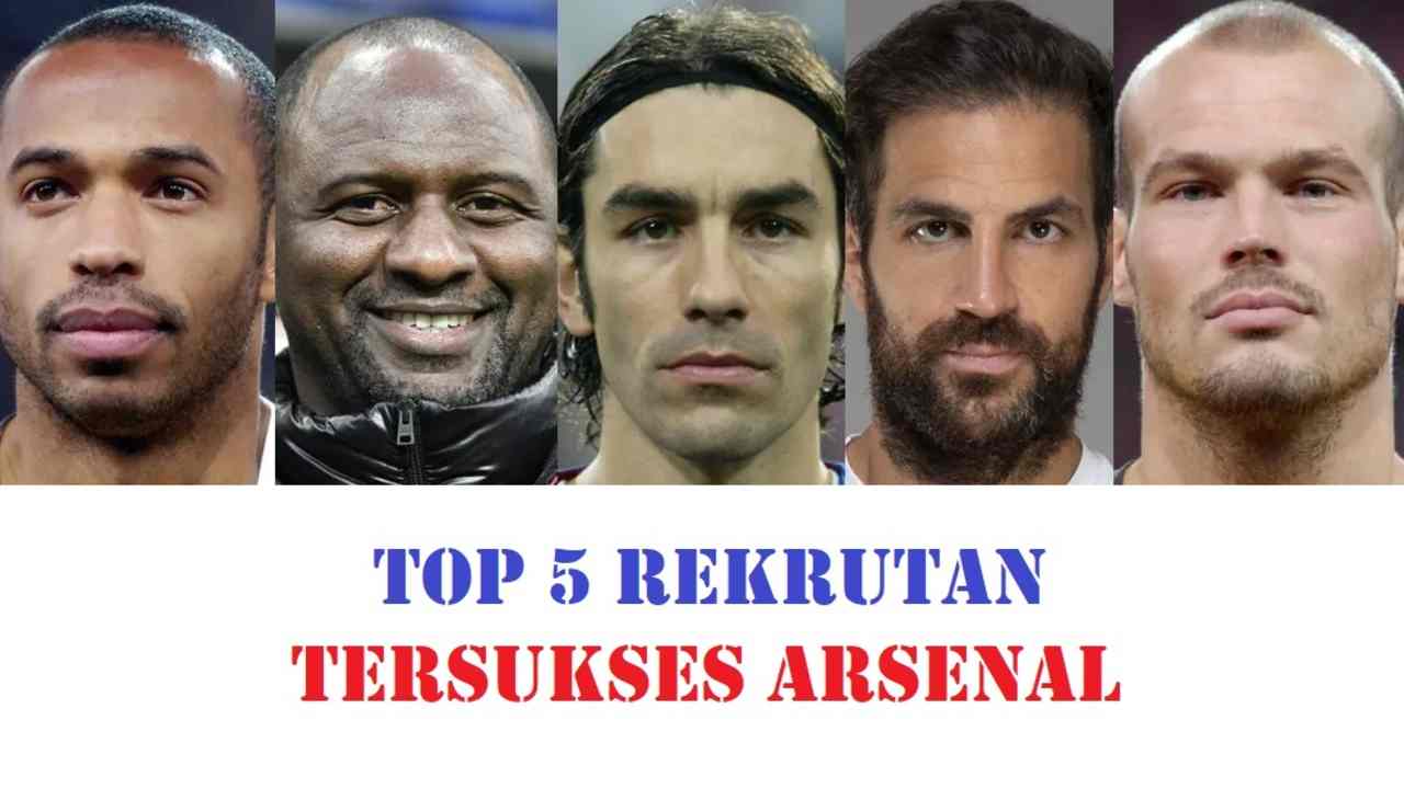 5 Rekrutan Tersukses Arsenal Sepanjang Masa, Nomor 4 Diboyong Gratis dari Barcelona!