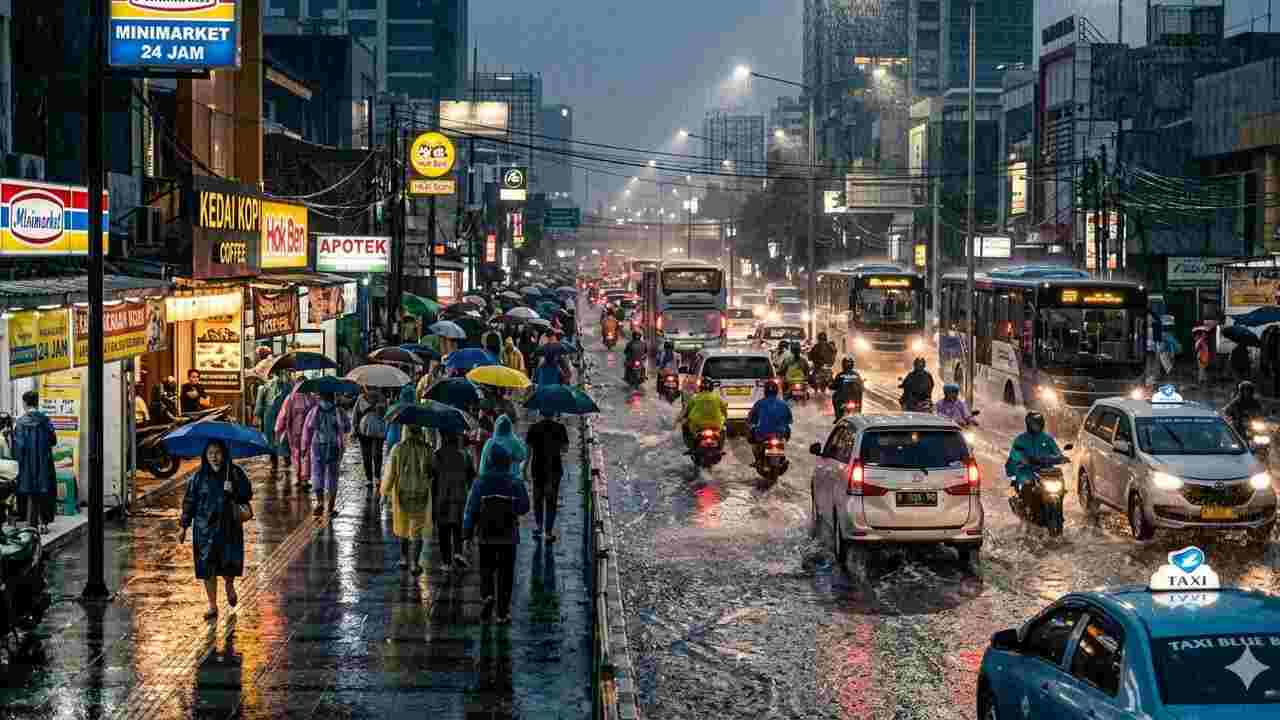 Prakiraan Cuaca Sumsel Hari Ini: Mayoritas Wilayah Hujan Ringan, Cek Daerahnya