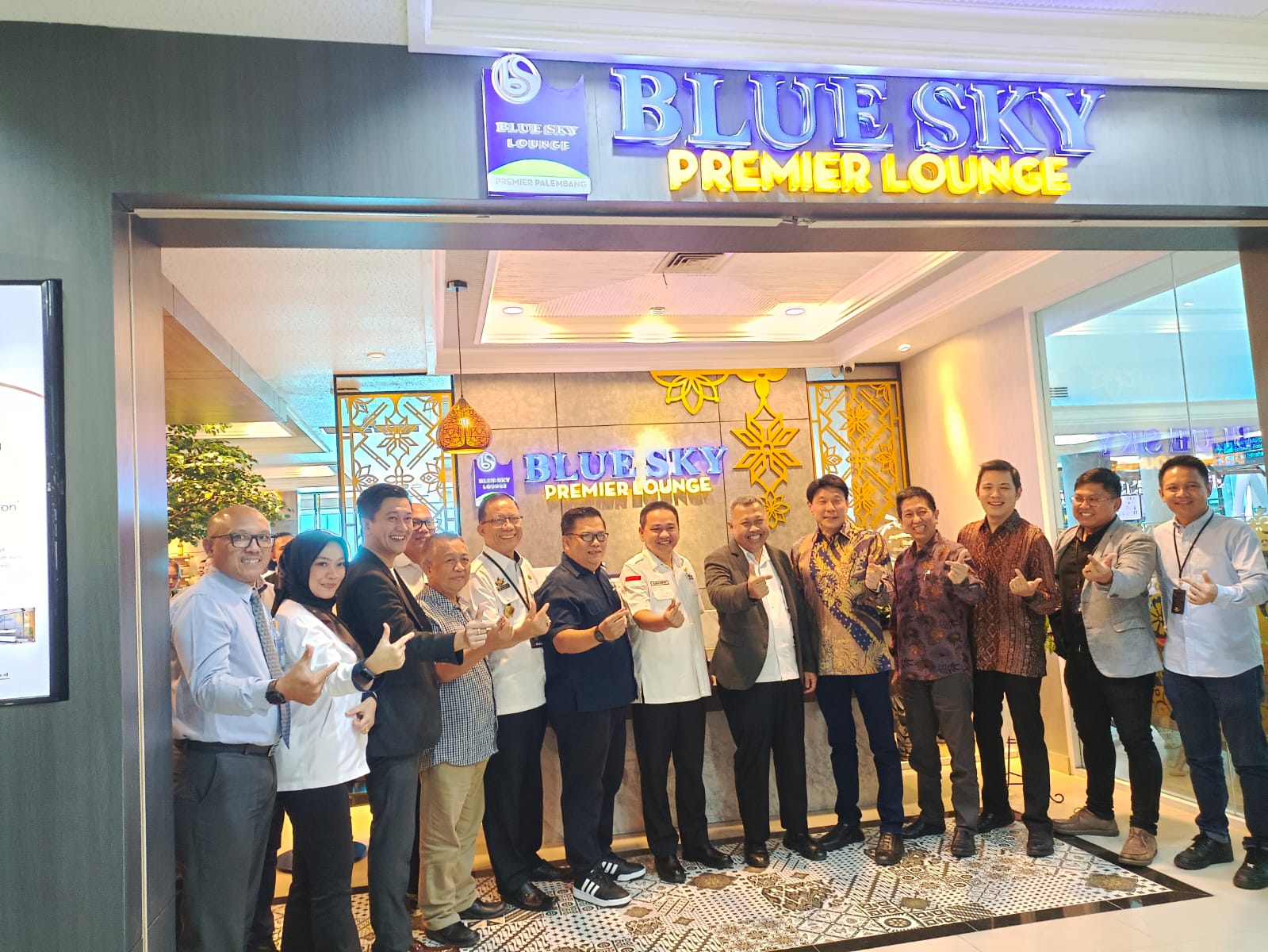 Blue Sky Premier Lounge Buka di Bandara SMB II Palembang