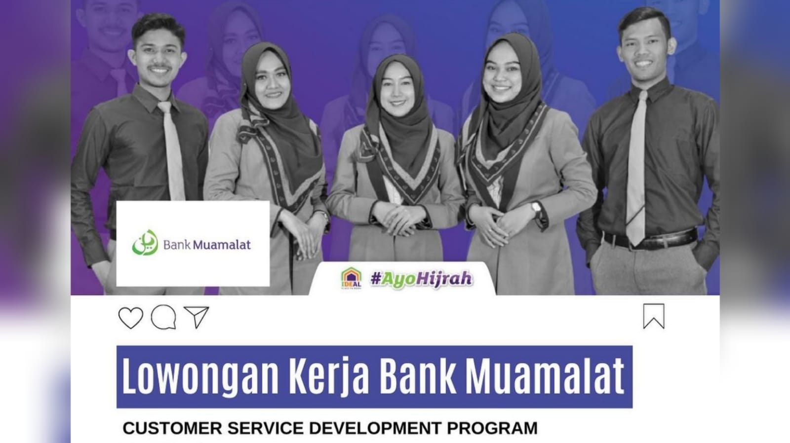 Bank Muamalat Indonesia Buka Lowongan Kerja Terbaru Untuk Lulusan D3 dan S1, Syaratnya Mudah