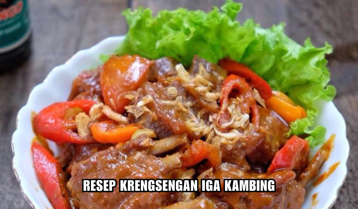 Daging Empuk Sampai Lepas Dari Tulang, Begini Resep Krengsengan Iga Sapi, Dijamin Bikin Ketagihan