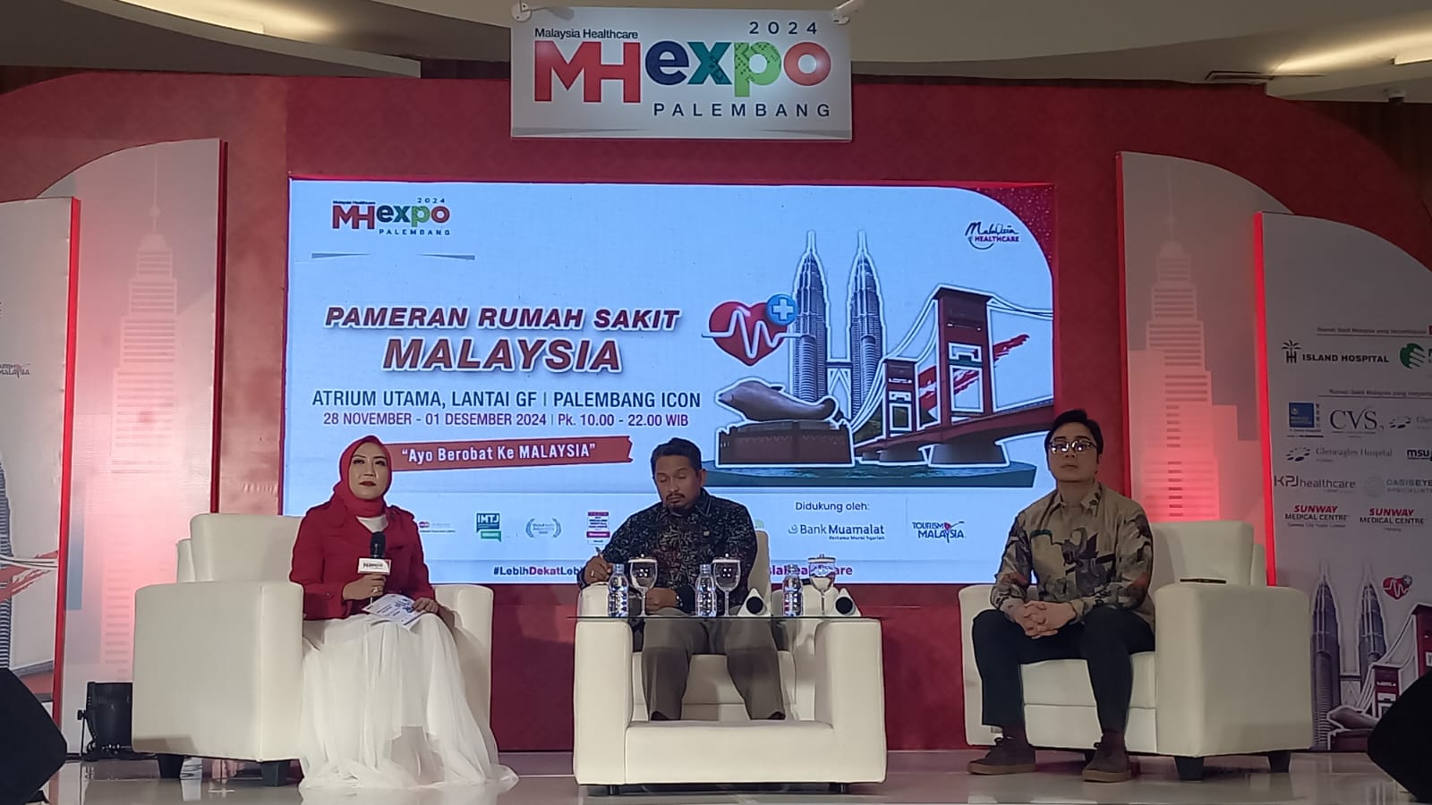 MHExpo 2024 di Palembang, 14 Rumah Sakit Malaysia Hadir dengan Paket Wisata Medis Menarik!