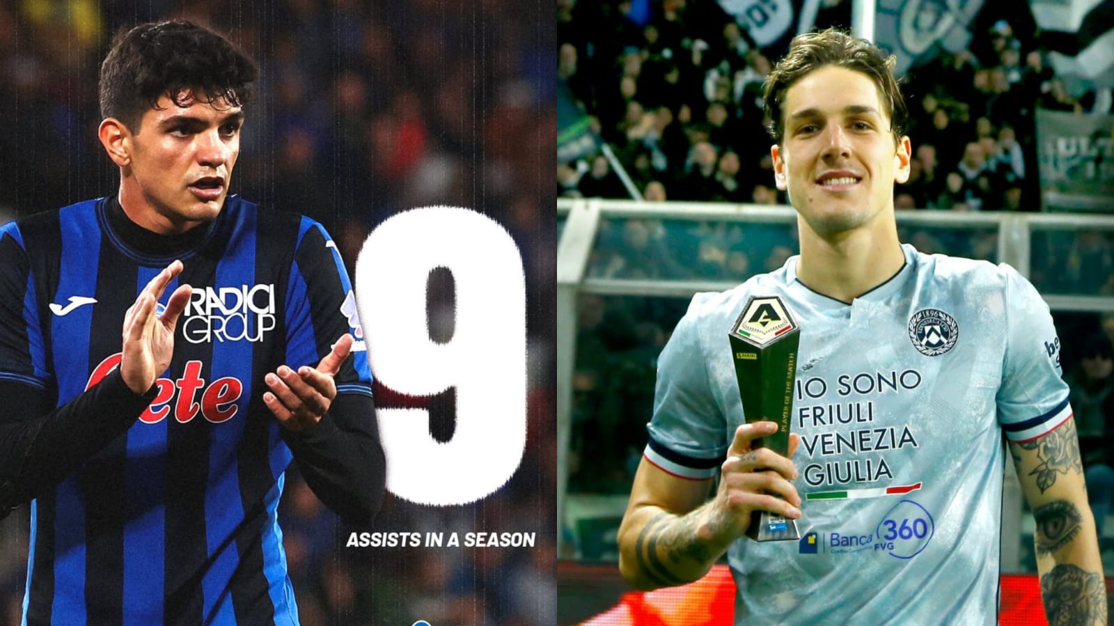 Milan Mengincar Bintang Atalanta dan Udinese