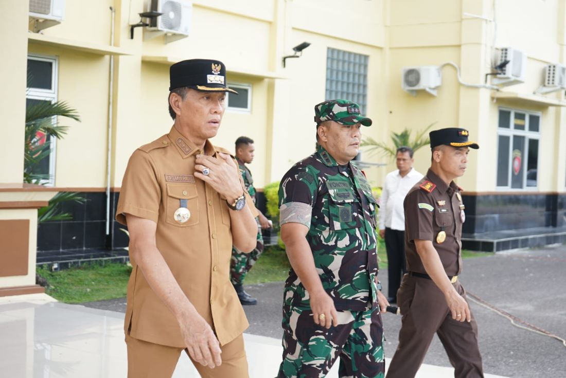 Hadiri Apel Pergeseran Pasukan Pengamanan Pilkada 2024, Ini Kata Dandim OKI