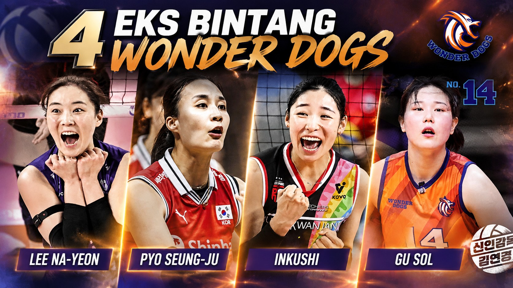 4 Bintang Wonder Dogs Absen Hadapi Hyundai Hillstate, Gu Sol Malah di Sisi Megatron