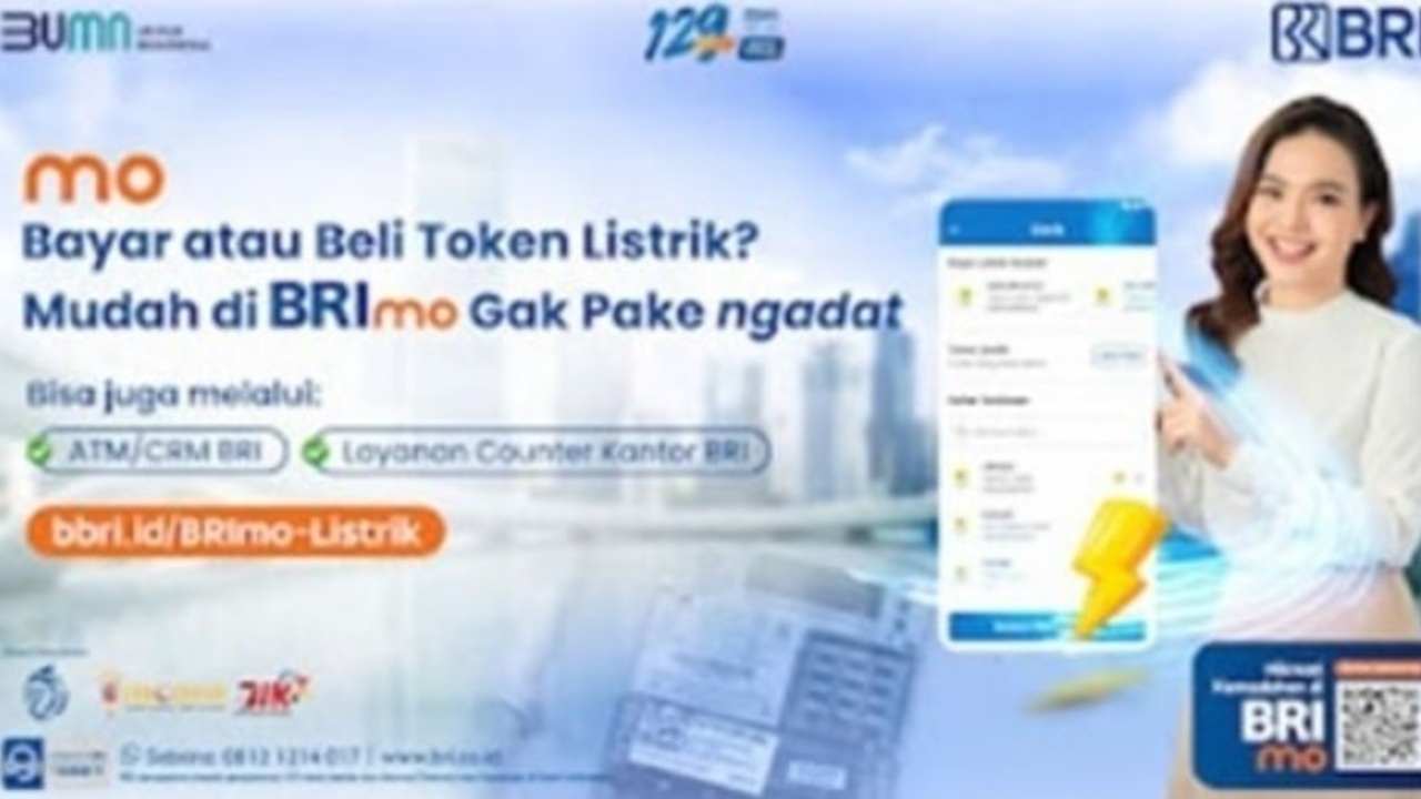 Cara Mudah Beli Token Listrik, Lewat Aplikasi BRImo Aja!